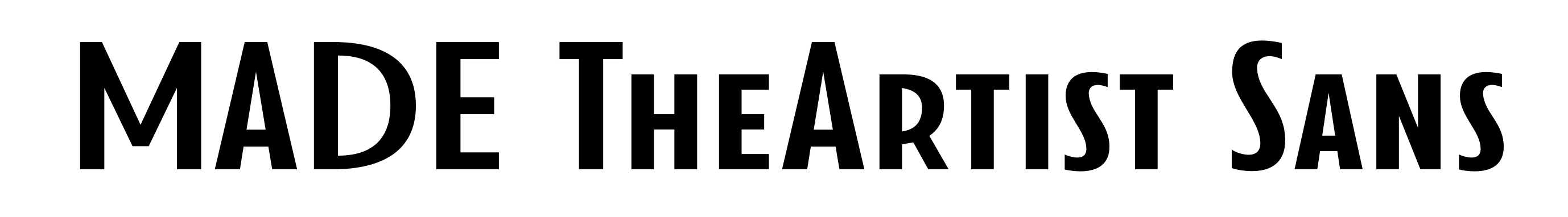 MADE TheArtist Sans